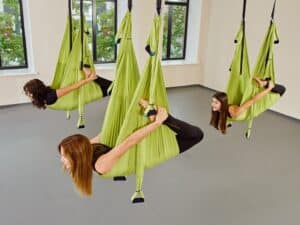 Aerial Swing yoga bij Studio YourBalance Tiel